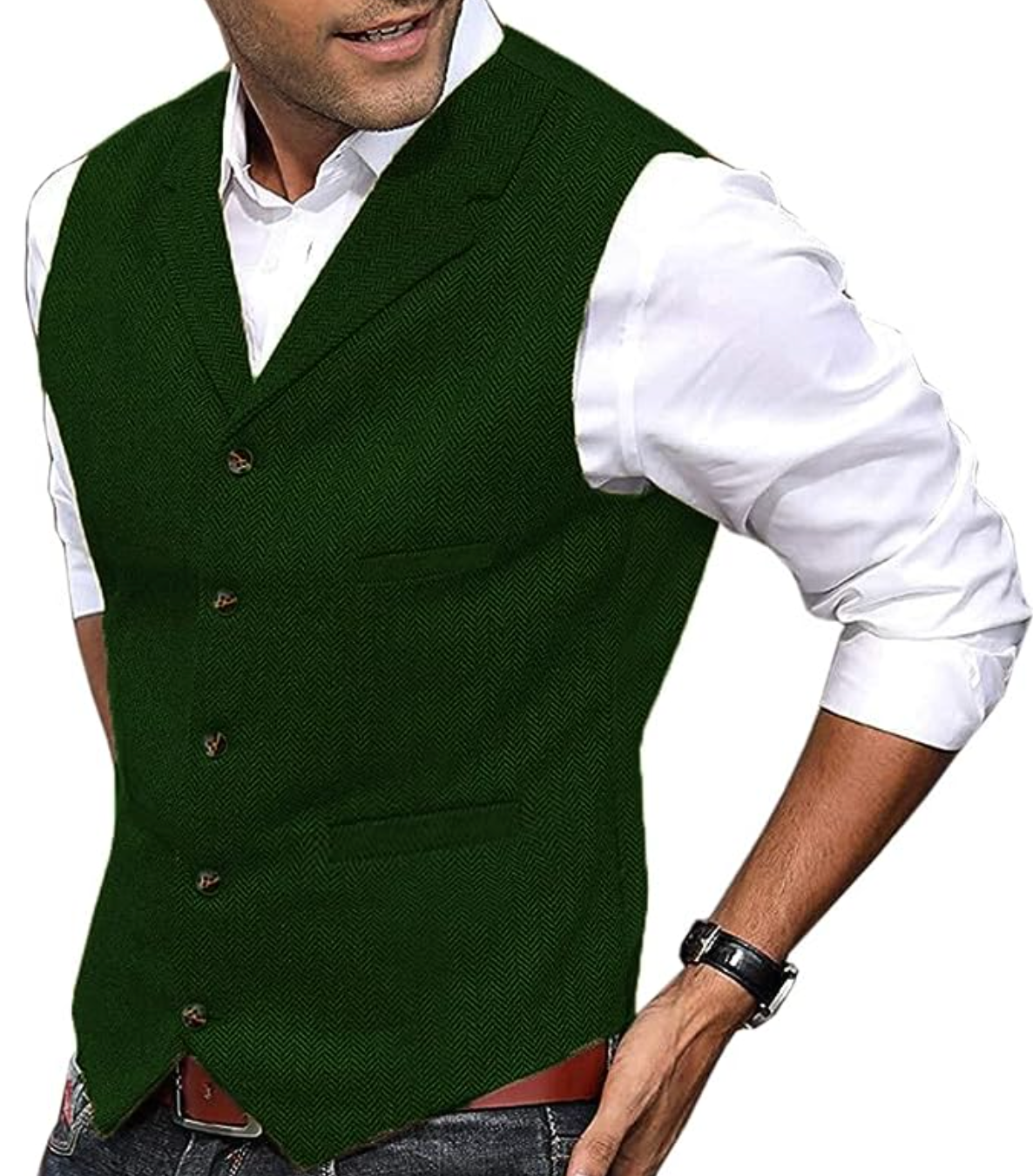 Lorenzo – Klassiek Heren Gilet op Maat