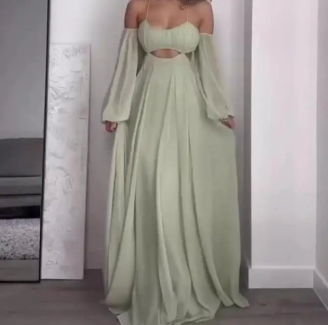 IsabellaMare™ Casual Jurk met Schouder