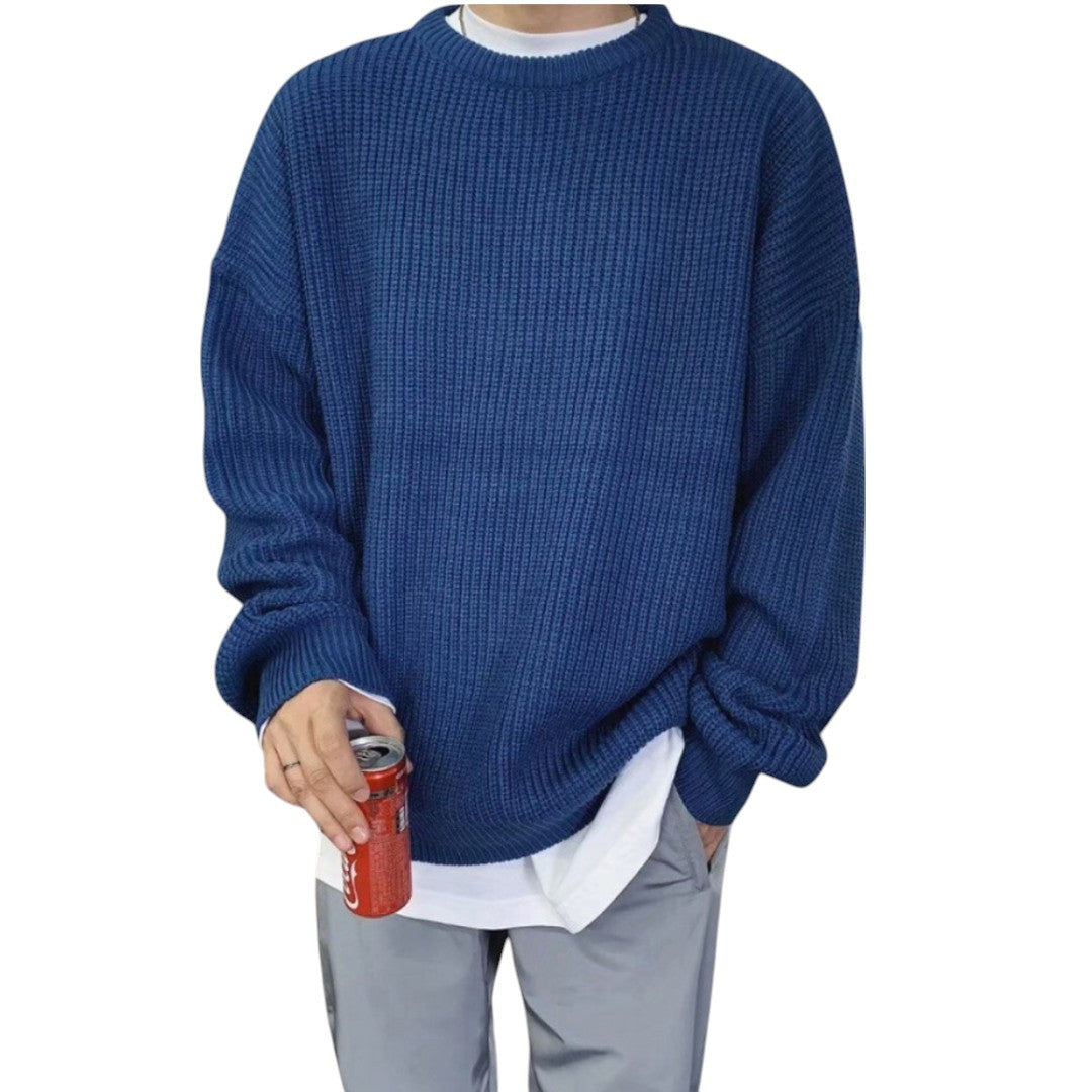 Luca – Oversized Gebreide Wintertrui voor Heren