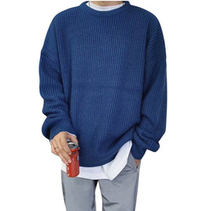 Luca – Oversized Gebreide Wintertrui voor Heren