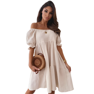 Isabella – Off-Shoulder Zomerjurk voor Dames