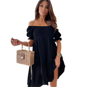 Isabella – Off-Shoulder Zomerjurk voor Dames