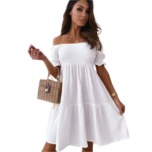 Isabella – Off-Shoulder Zomerjurk voor Dames