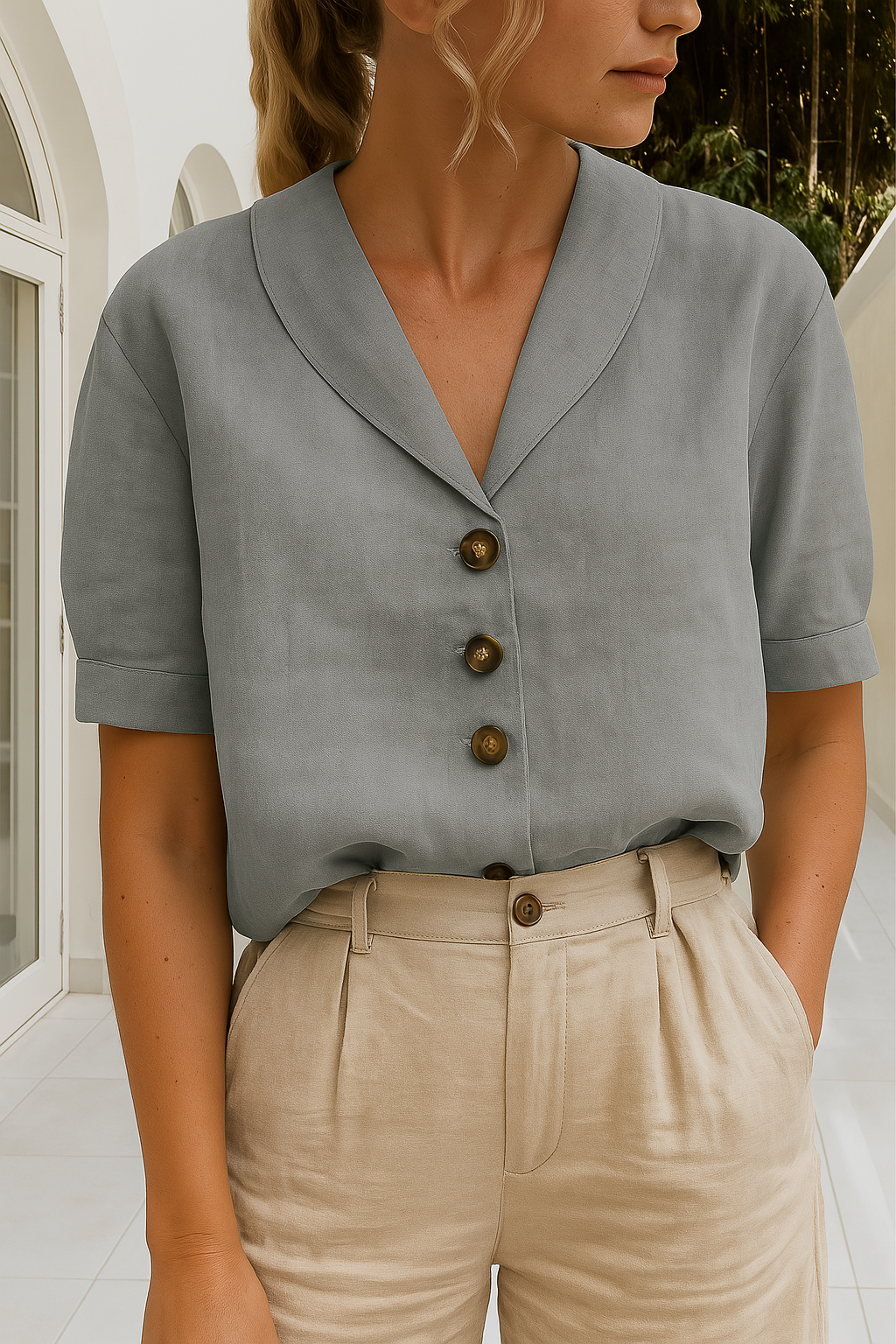 Leonor – Elegante Damesblouse