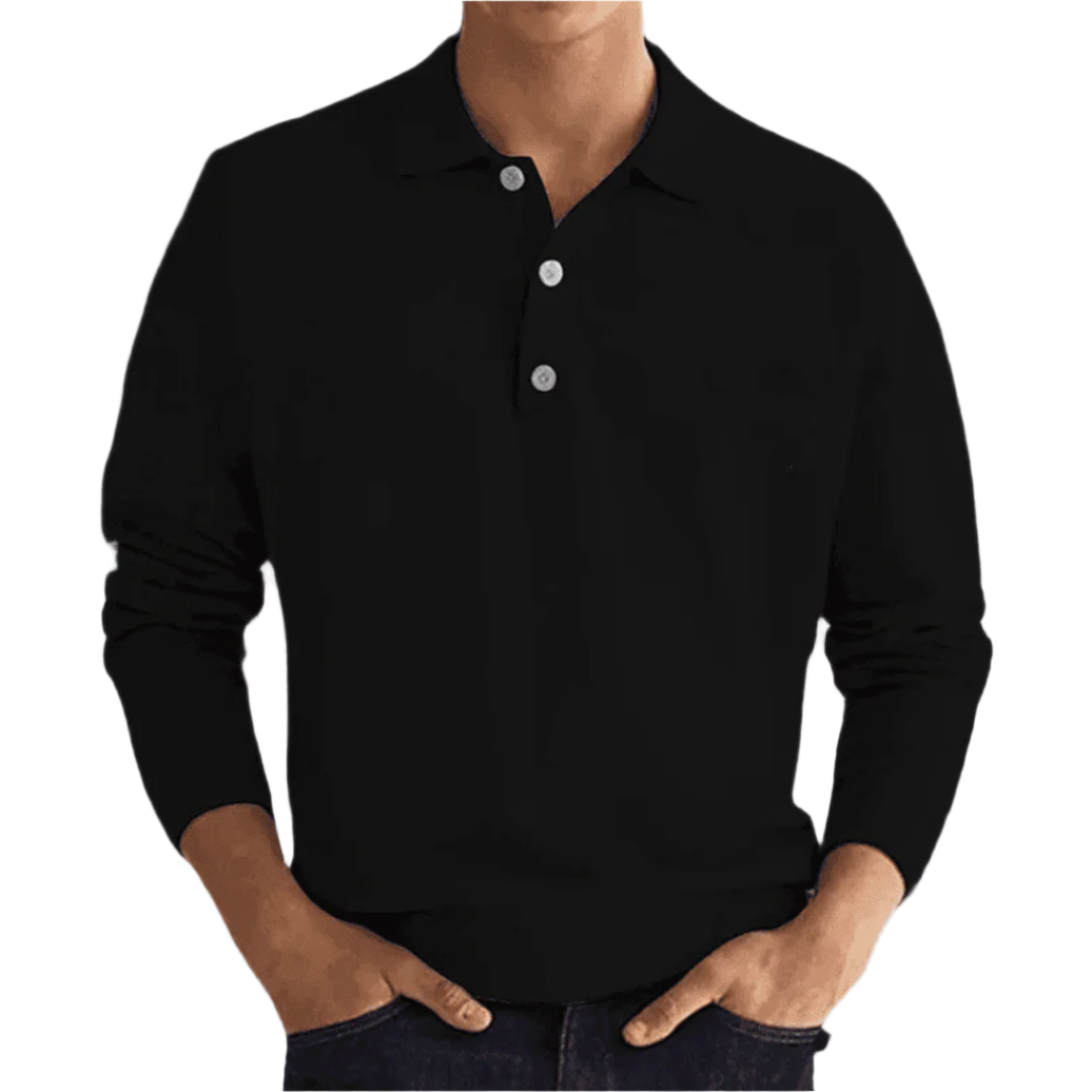 Dionel – Klassieke Heren Polo Trui met Kraag