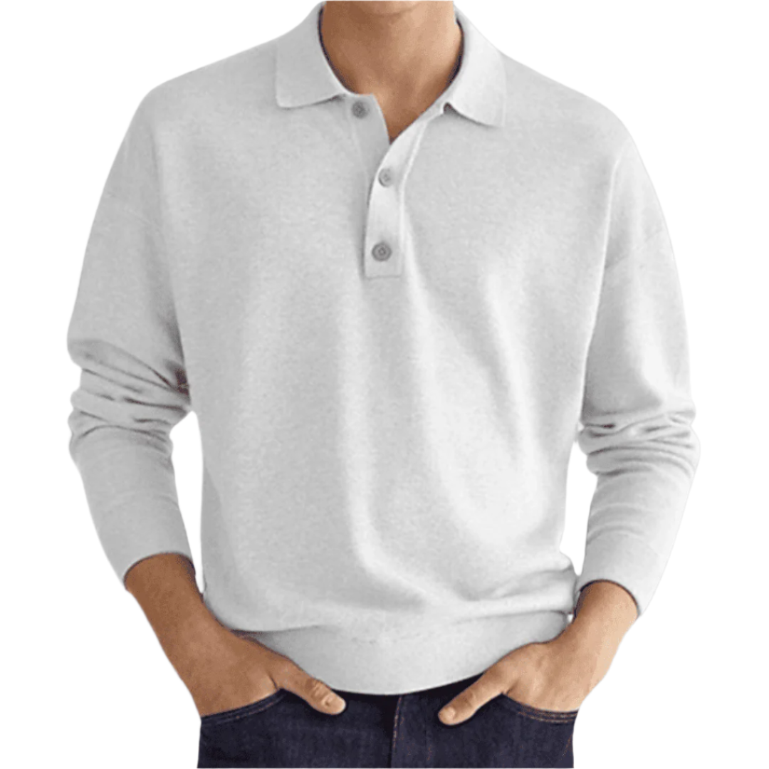Dionel – Klassieke Heren Polo Trui met Kraag