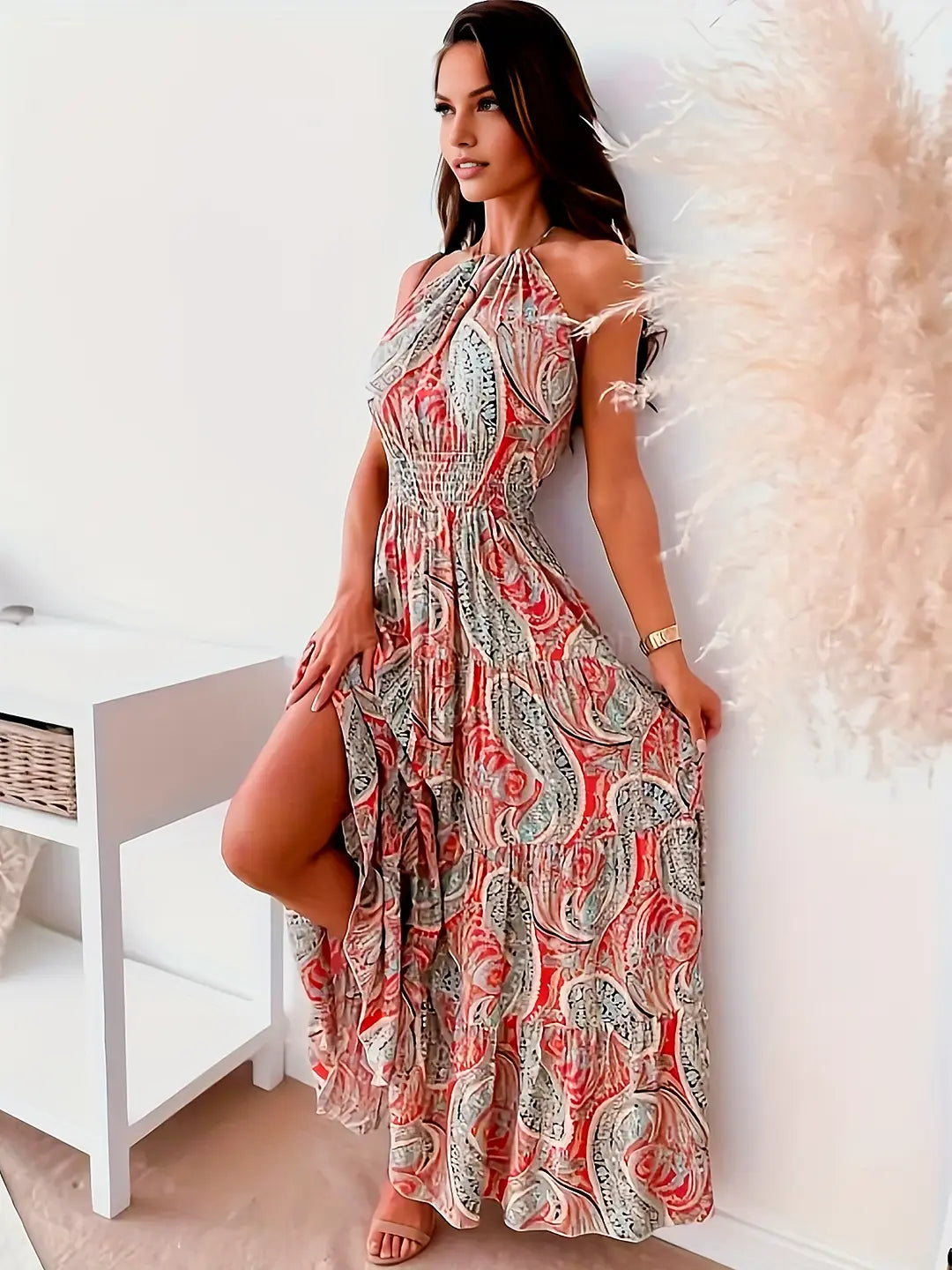 LuciaBellini Droom Maxi Jurk