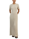 Isabella – Gebreide Multicolor Maxi Jurk voor Dames