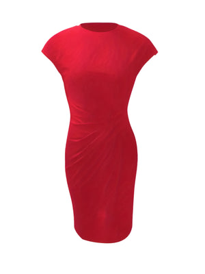 Aiki – Elegante Dames Jurk met Gedraaid Detail