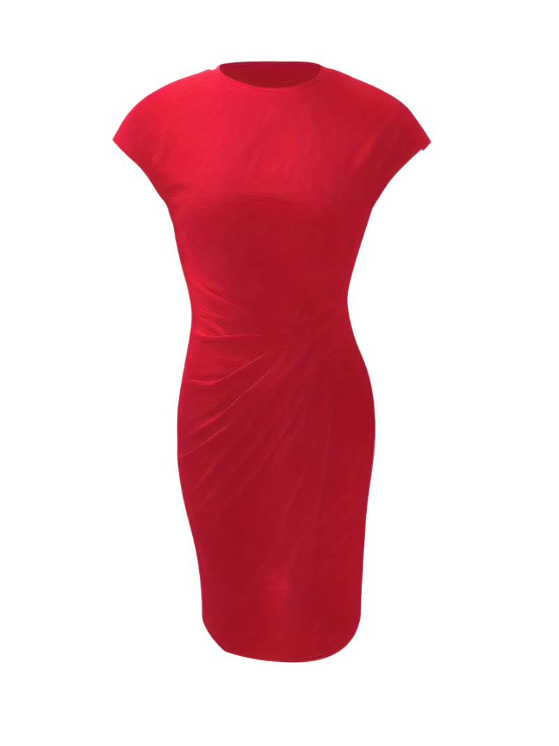 Aiki – Elegante Dames Jurk met Gedraaid Detail