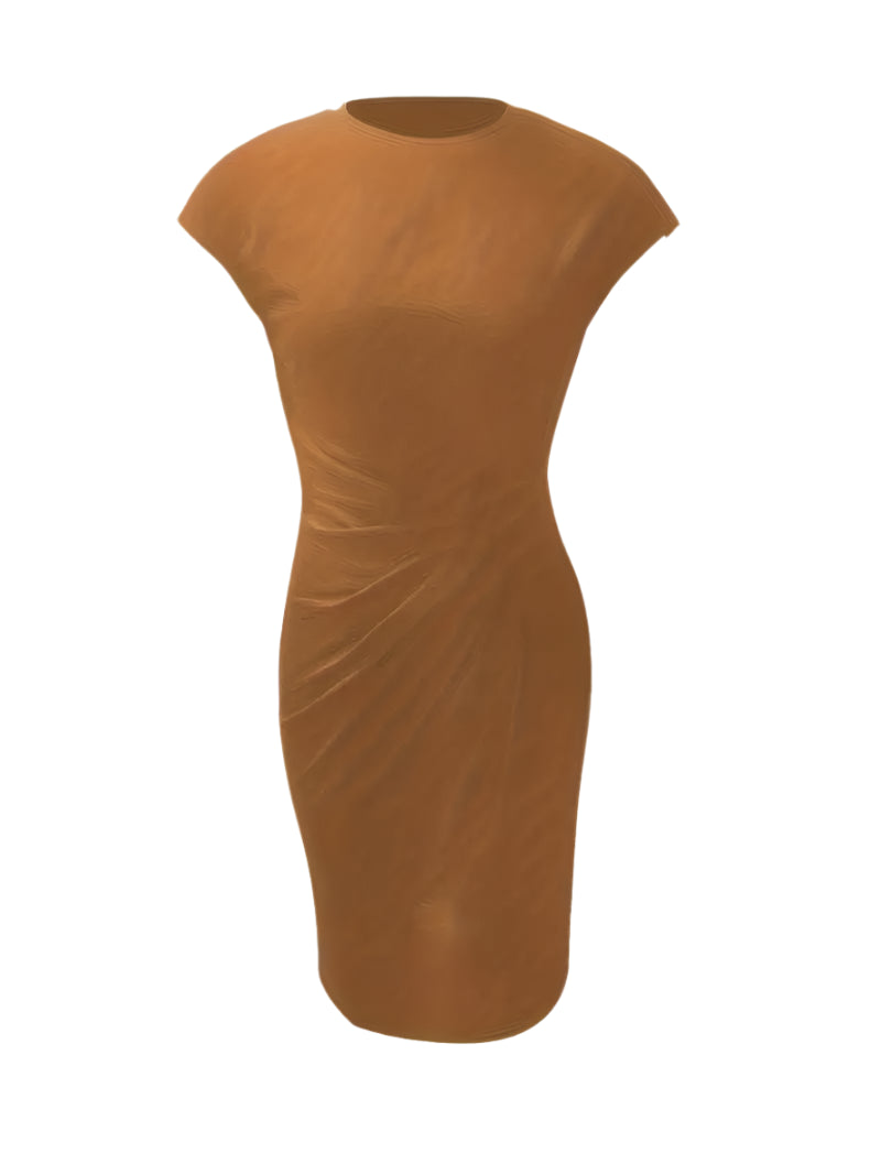 Aiki – Elegante Dames Jurk met Gedraaid Detail