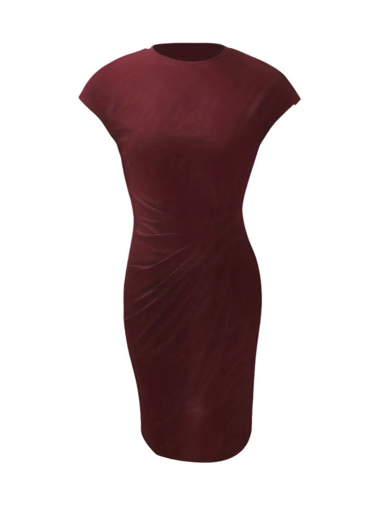 Aiki – Elegante Dames Jurk met Gedraaid Detail