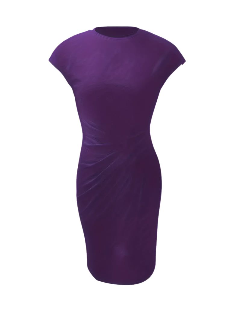 Aiki – Elegante Dames Jurk met Gedraaid Detail