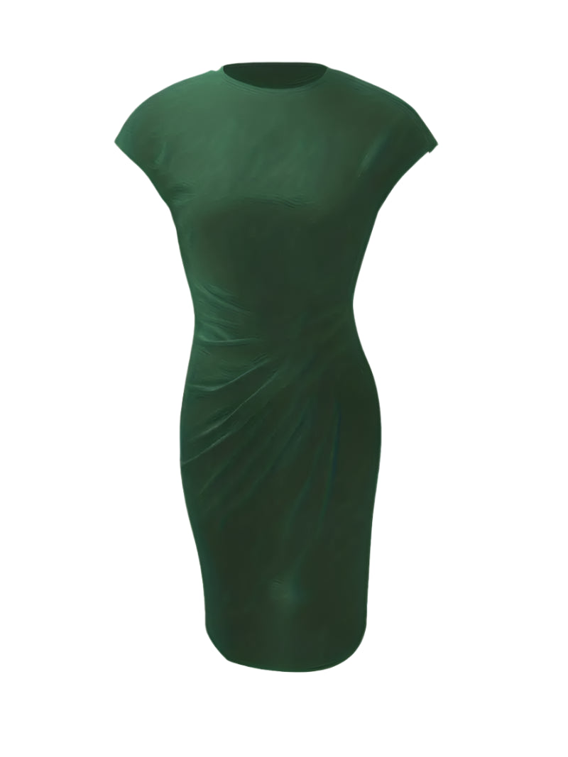Aiki – Elegante Dames Jurk met Gedraaid Detail