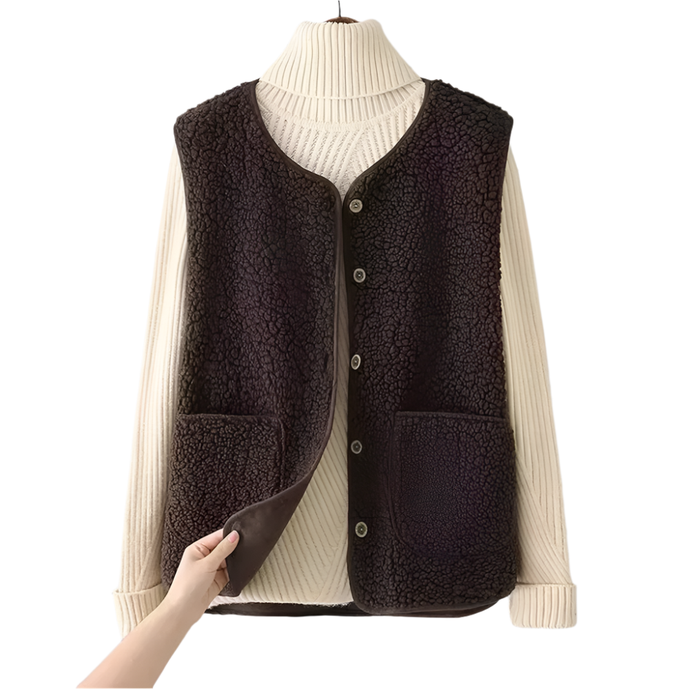 Sofia – Tijdloze Dames Gebreide Vest