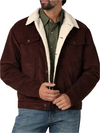 Lorenzo – Heren Corduroy Winterjas met Warme Fleecevoering