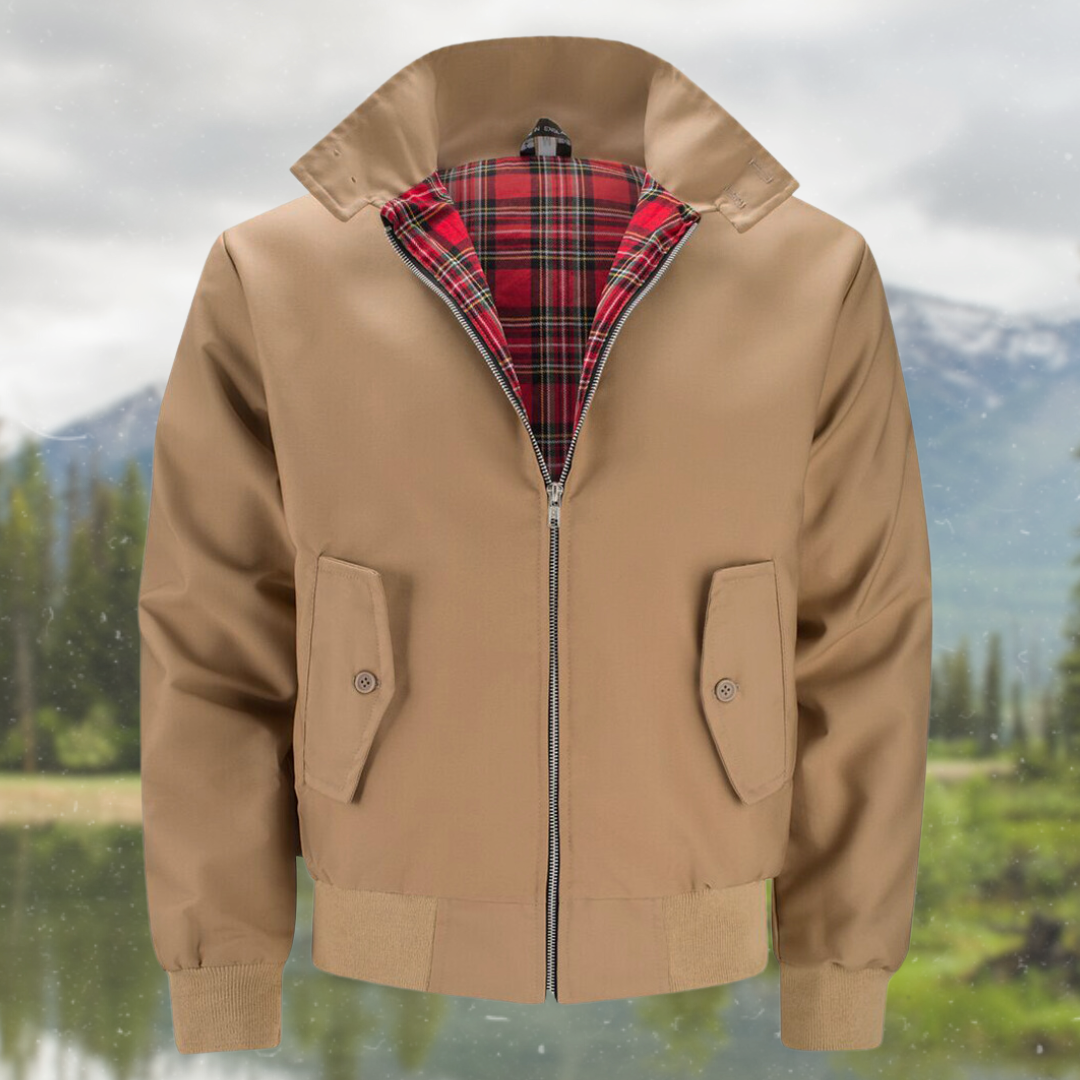 Matteo – Heren Winter Bomberjas met Warme Harrington Voering
