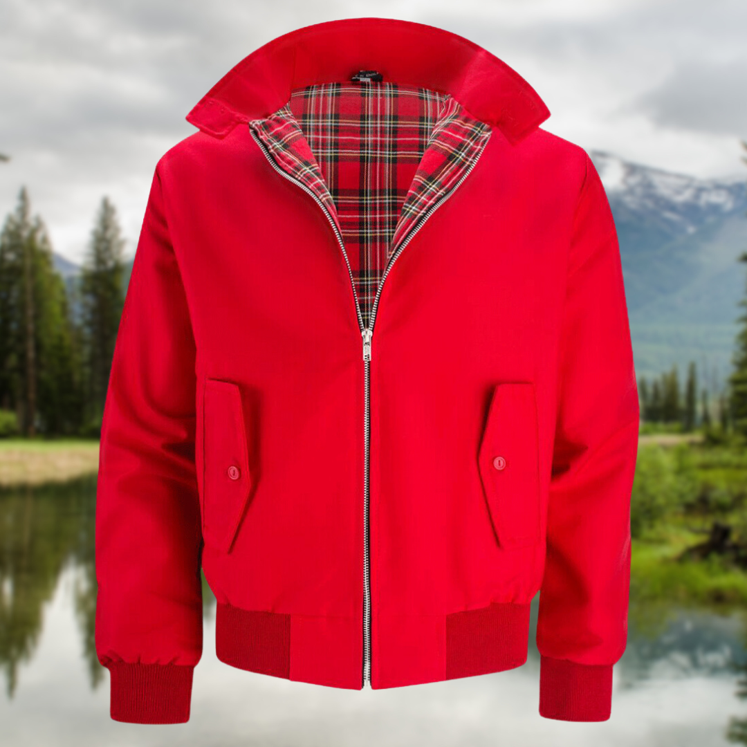 Matteo – Heren Winter Bomberjas met Warme Harrington Voering
