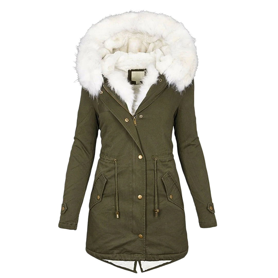 Sofia – Fleece-gevoerde Dames Winterjas