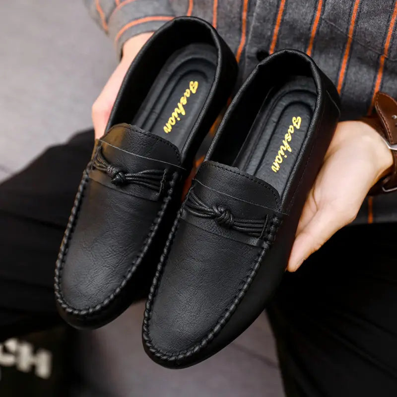 Leandro – Luxe Herenpantoffels met Zachte Voering