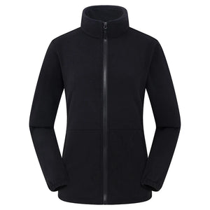 Luca – Unisex Fleece Jack met Ritssluiting en Hoge hals