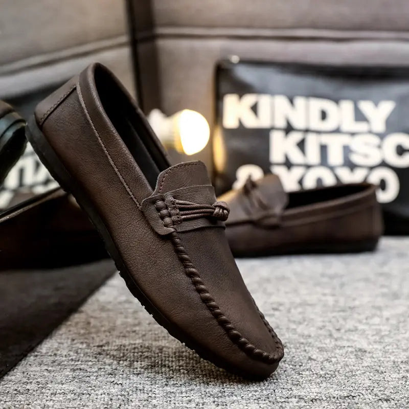 Leandro – Luxe Herenpantoffels met Zachte Voering