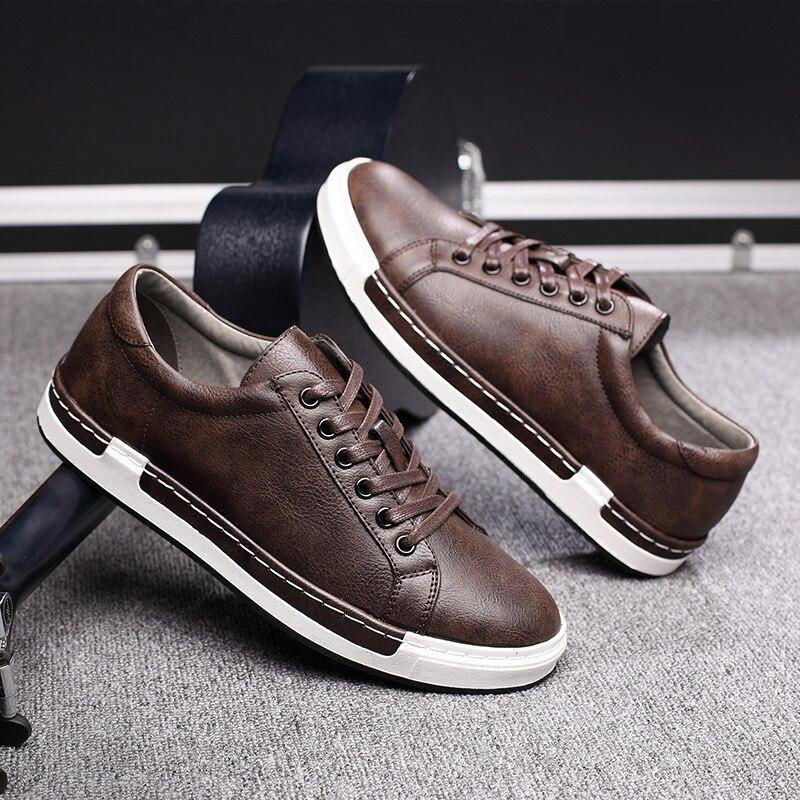 Luca – Alledaagse Heren Sneakers van Kunstleer