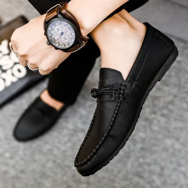 Leandro – Luxe Herenpantoffels met Zachte Voering