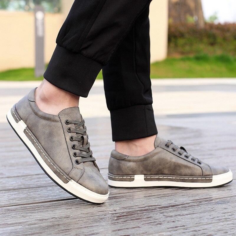 Luca – Alledaagse Heren Sneakers van Kunstleer