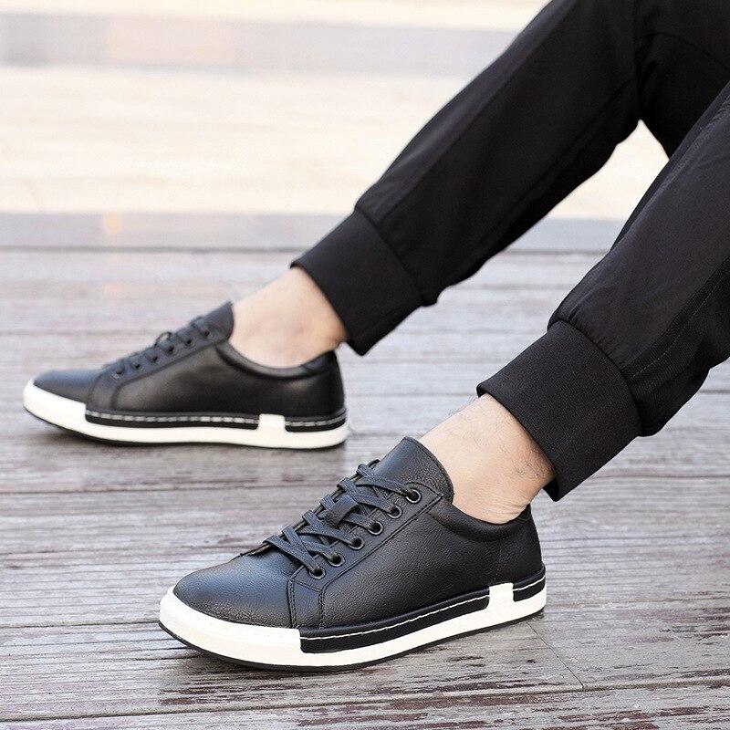 Luca – Alledaagse Heren Sneakers van Kunstleer