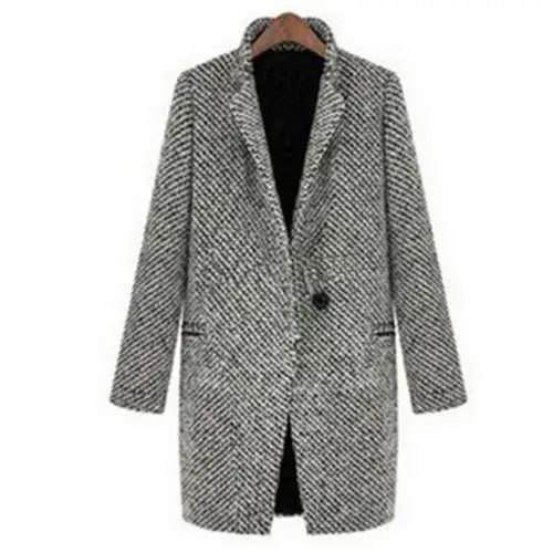 Joana – Stijlvolle Dames Winterjas van Wolmix
