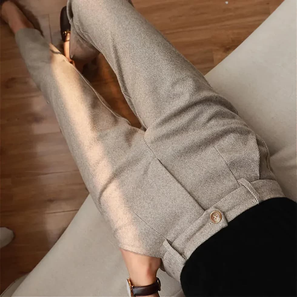 Antonio – Op Maat Gemaakte Heren Wolmix Broek