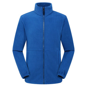 Luca – Unisex Fleece Jack met Ritssluiting en Hoge hals