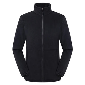 Luca – Unisex Fleece Jack met Ritssluiting en Hoge hals