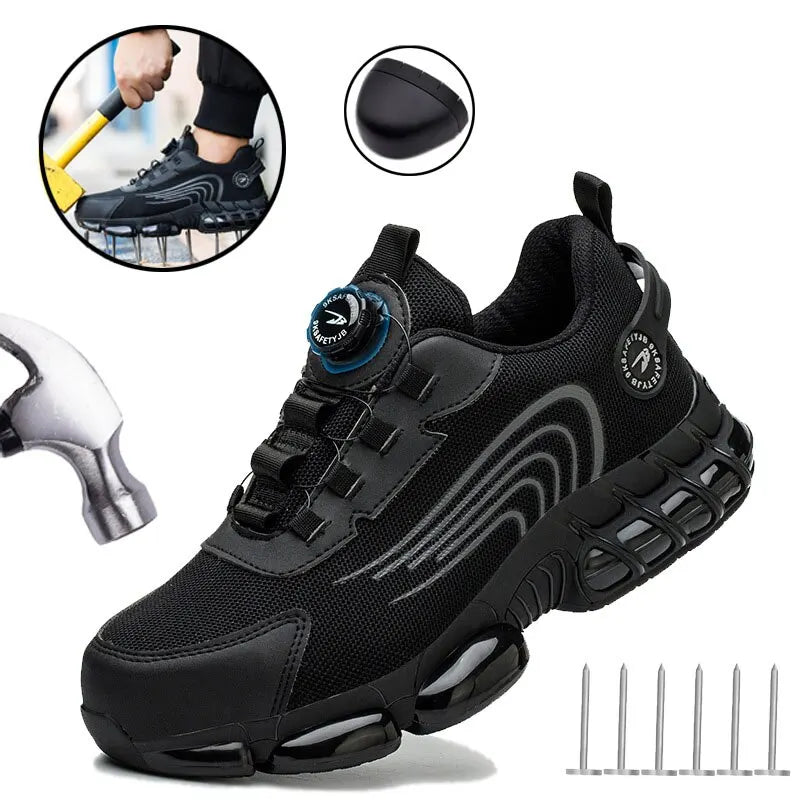 FrancoPiedi™ Men's high quality steel toe shoes