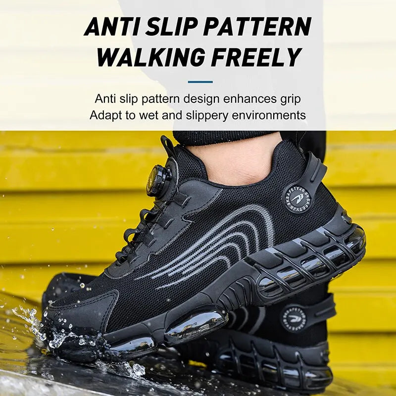 FrancoPiedi™ Men's high quality steel toe shoes