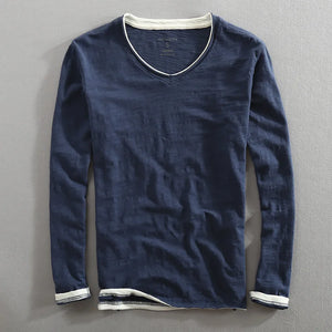 GiuseppeMoretti Herensweater met V-hals