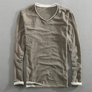 GiuseppeMoretti Herensweater met V-hals