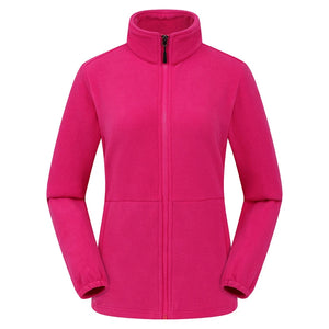 Luca – Unisex Fleece Jack met Ritssluiting en Hoge hals