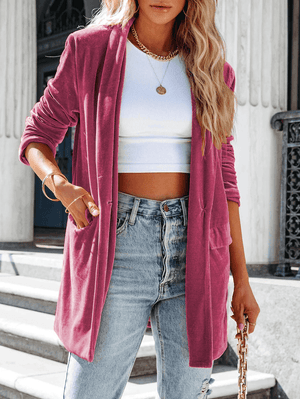 Alessia – Elegante Open Damesblazer in Luxe Kleuren