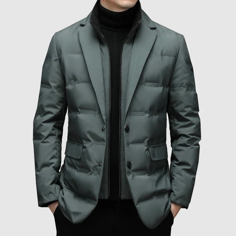 Alessio – Gewatteerde Heren Blazer Jas