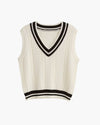 Sofia – Zachte Gebreide Dames Sweater Vest