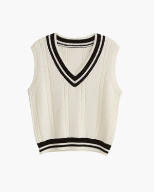 Sofia – Zachte Gebreide Dames Sweater Vest