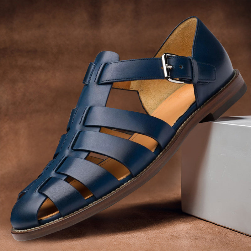 Lorenzo – Leren Heren Sandalen