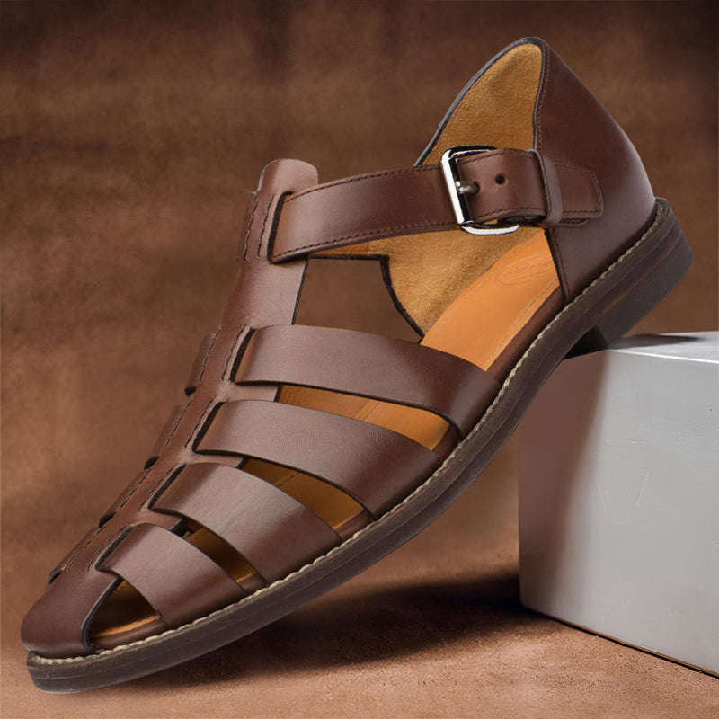 Lorenzo – Leren Heren Sandalen
