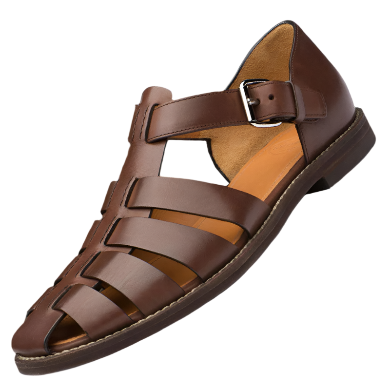 Lorenzo – Leren Heren Sandalen