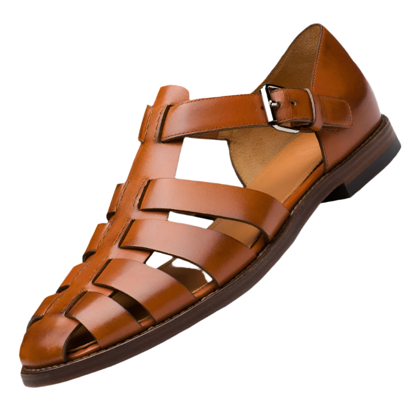 Lorenzo – Leren Heren Sandalen
