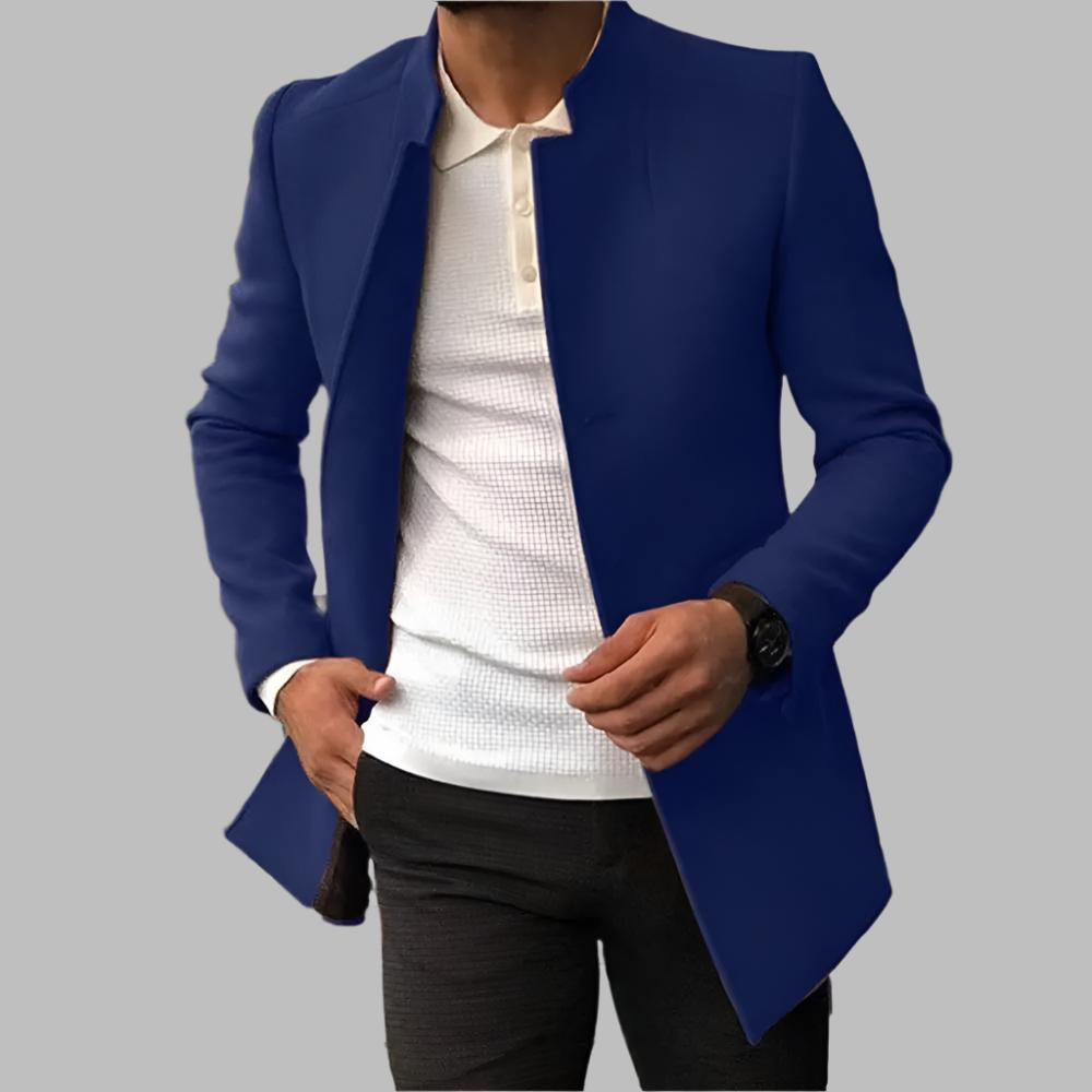 Lorenzo – Klassieke Heren Wol Mantel