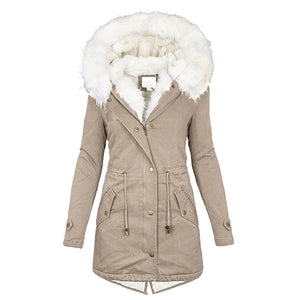 Sofia – Fleece-gevoerde Dames Winterjas