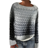 Elena – Casual Gebreide Damestrui met Patroon